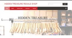 Desktop Screenshot of hiddentreasureresaleshop.com
